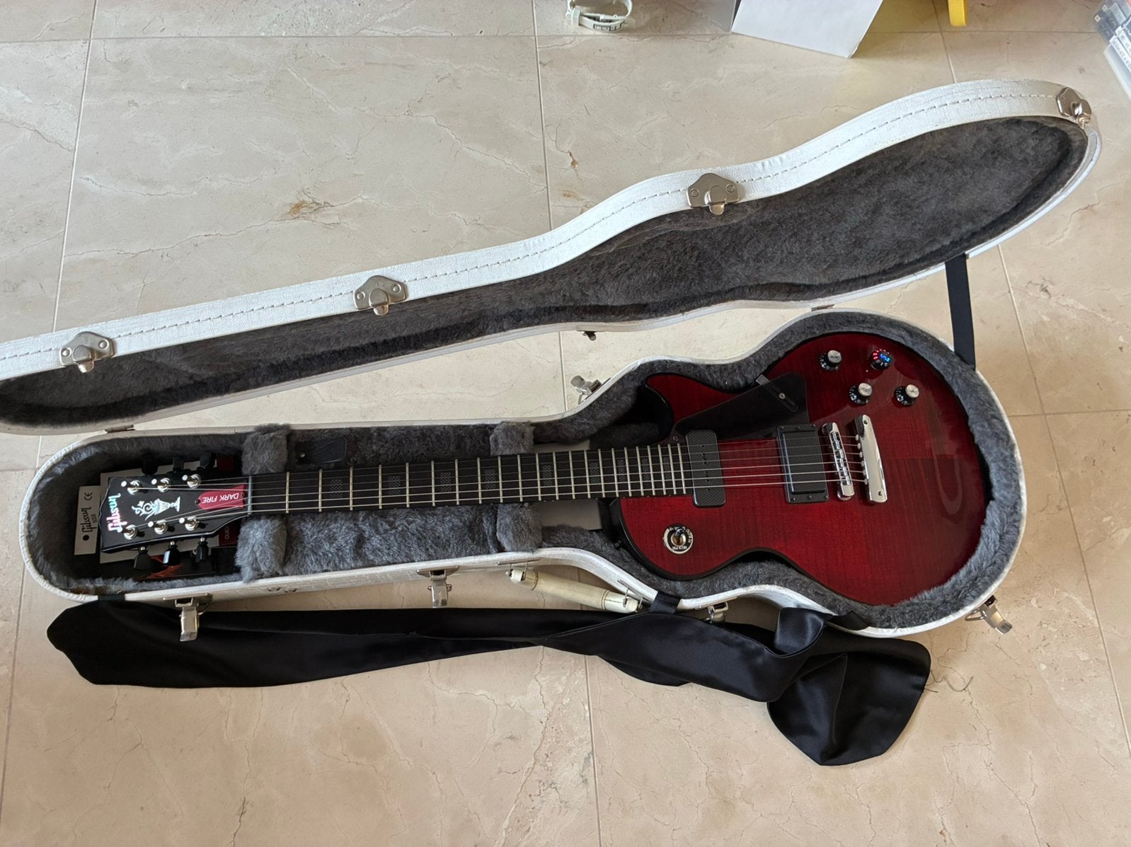 Gibson Les Paul Darkfire limited run, Ophalen, Gebruikt, Solid body, Gibson