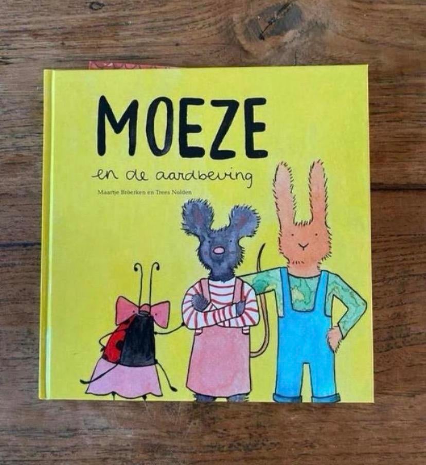 Moeze en de aardbeving, Ophalen of Verzenden, Zo goed als nieuw, Fictie algemeen
