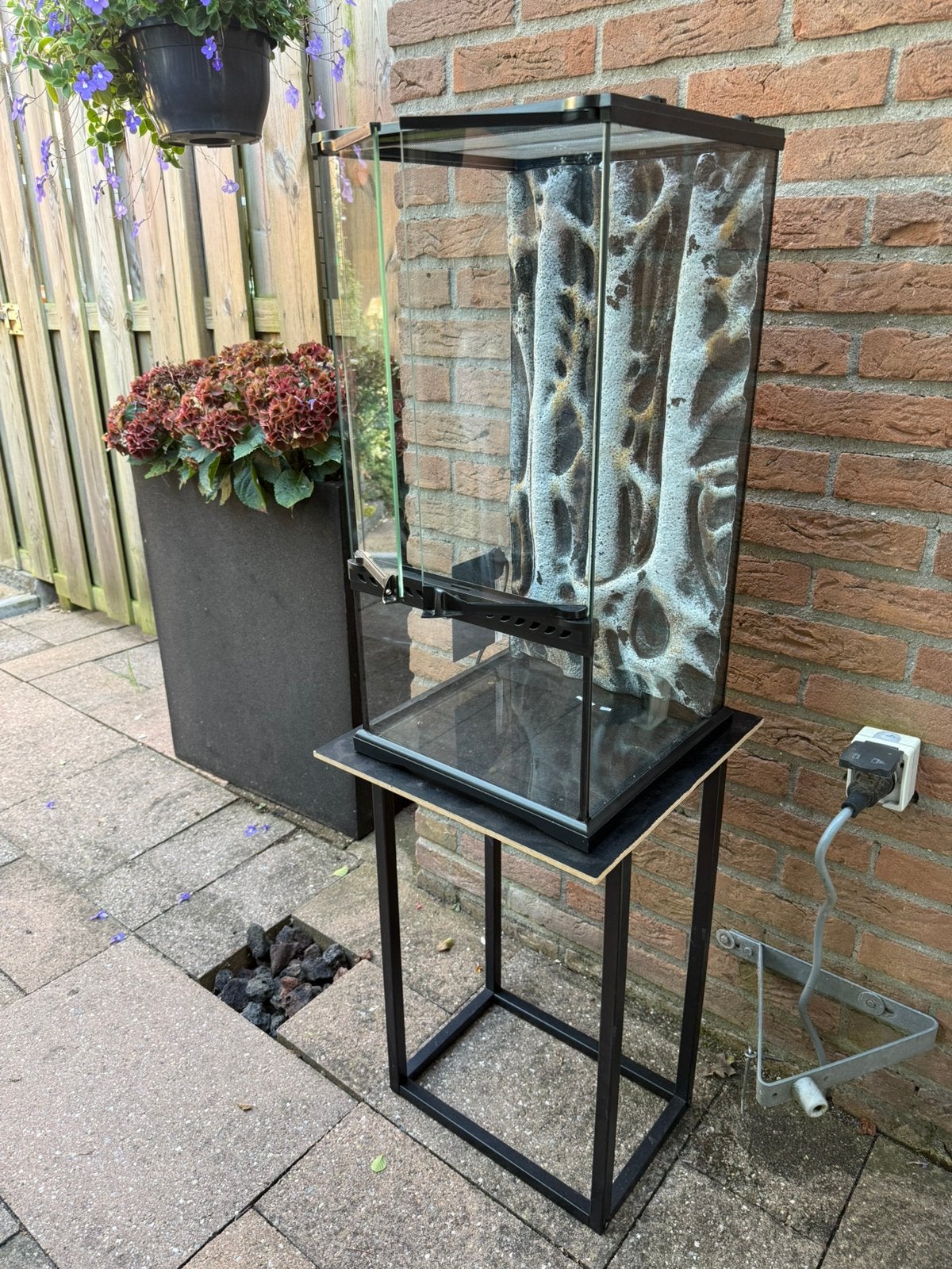 Terrarium, Dieren en Toebehoren, Reptielen en Amfibieën | Toebehoren, Ophalen, Gebruikt, Terrarium of Paludarium