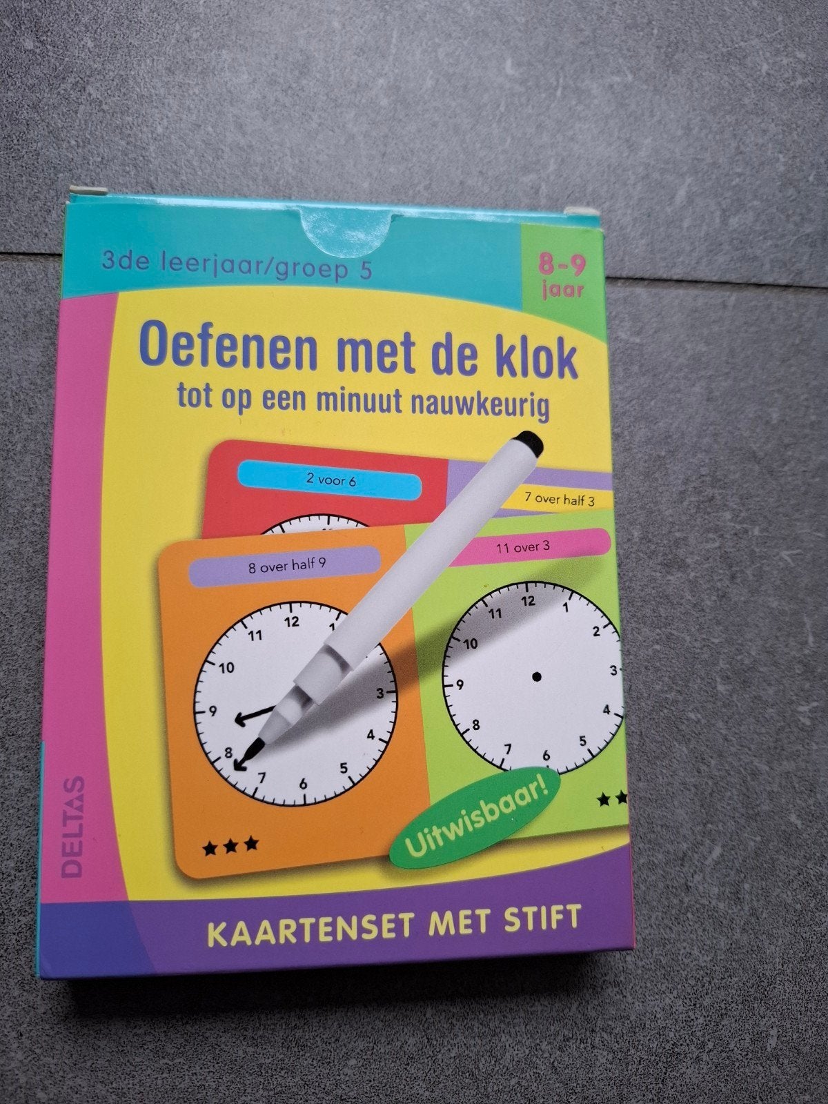 Oefenen met de klok (8-9jr), Ophalen of Verzenden, Zo goed als nieuw