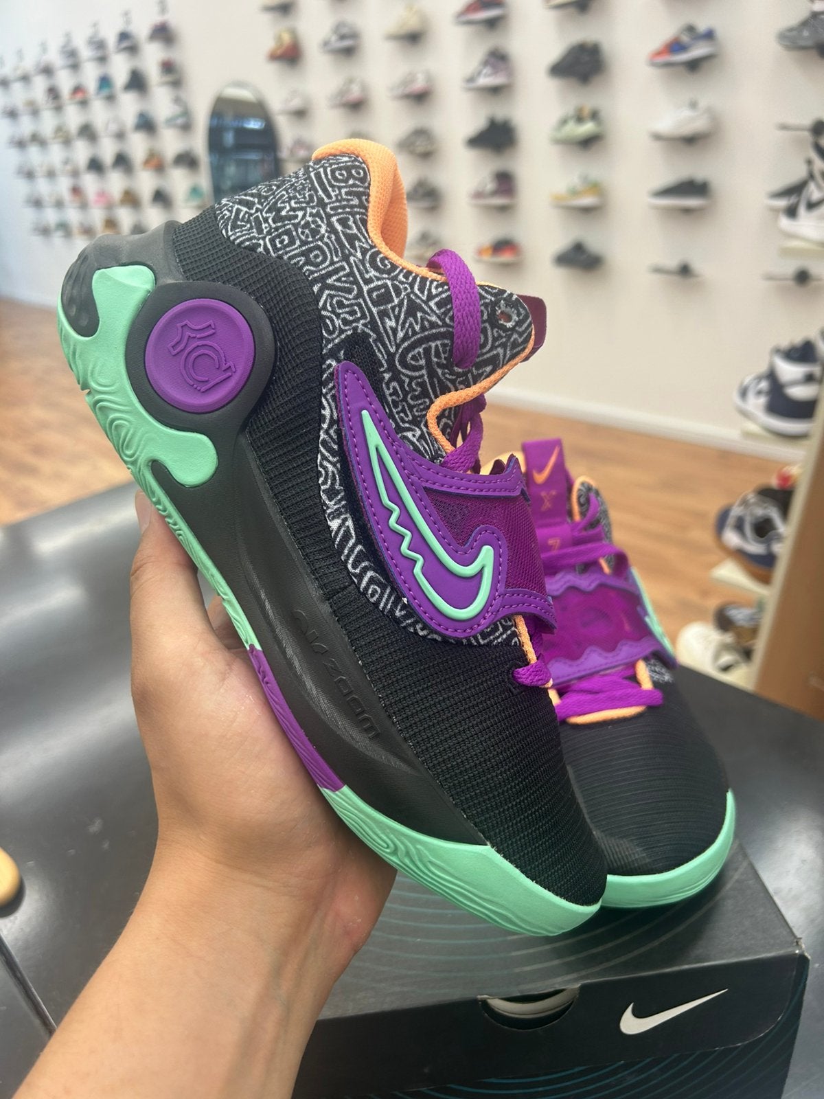 Nike KD Trey 5 X – Black / Vivid Purple / Pale Ivory, Nike, Overige typen, Nieuw, Ophalen of Verzenden