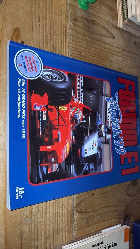 Formule 1 finish 99, Ophalen of Verzenden, Zo goed als nieuw, Formule 1
