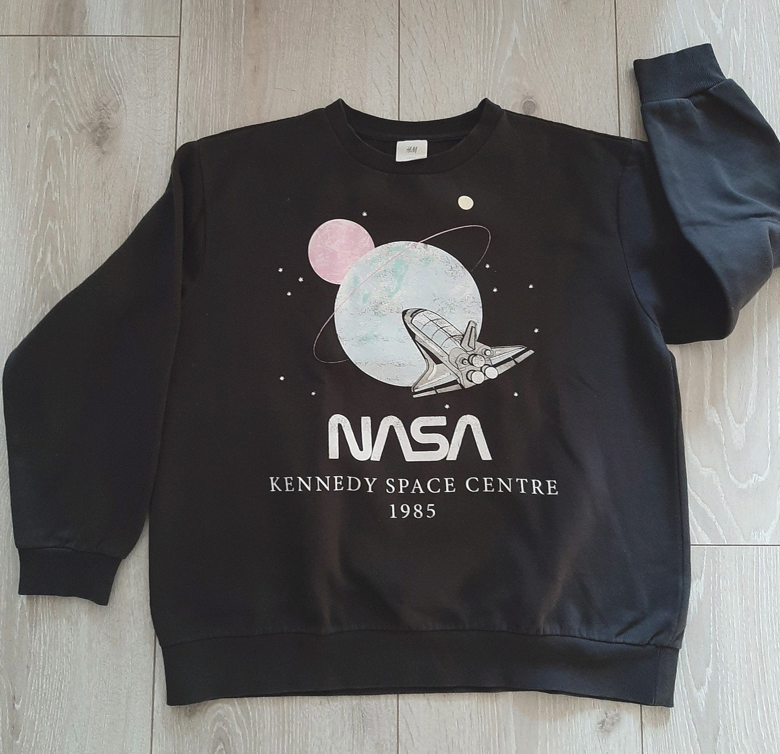 Sweater Maat L  ( opdr.Nasa)    H&M, Kleding | Dames, Ophalen of Verzenden, Zo goed als nieuw