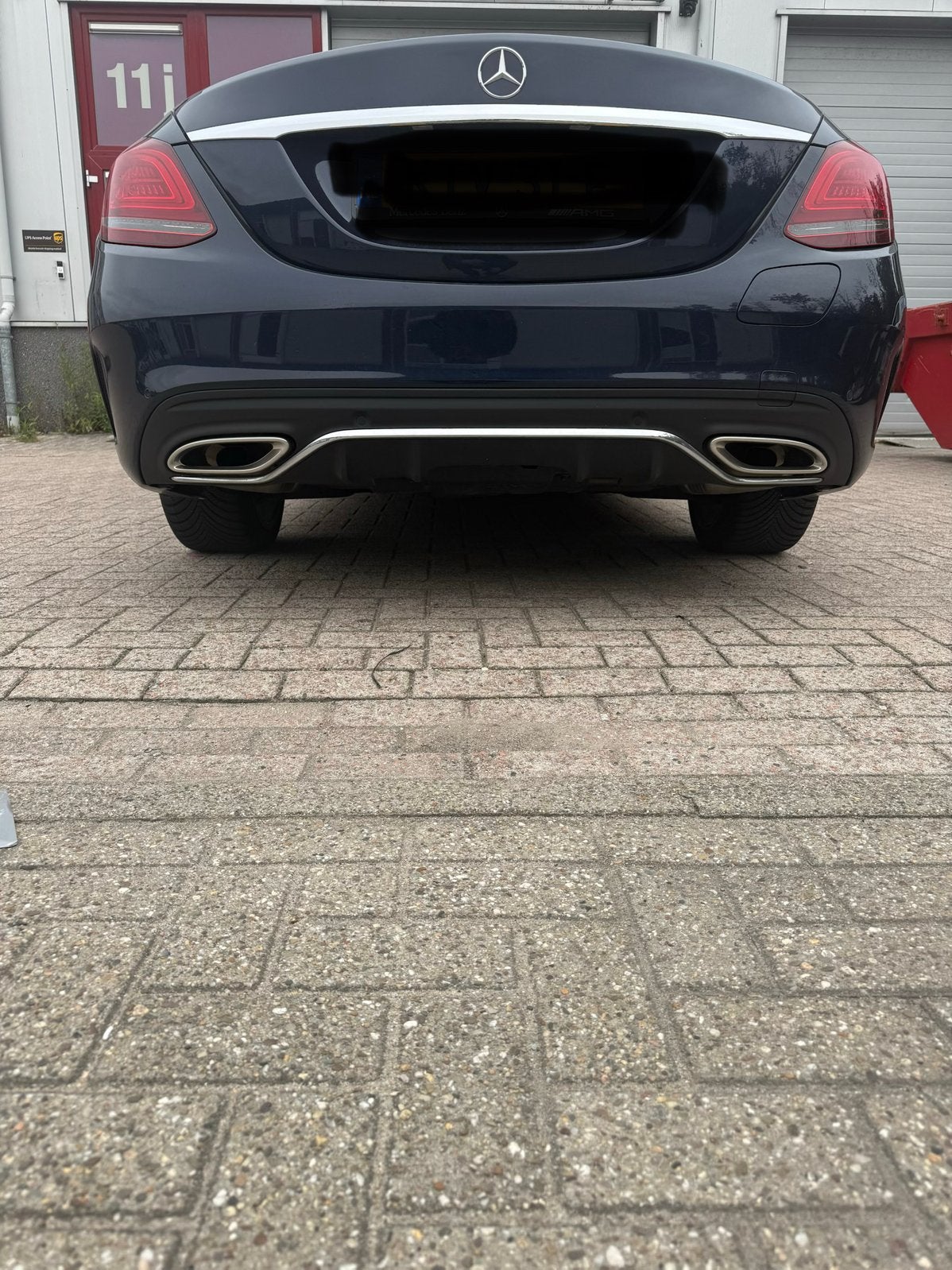 Diffuser  Mercedes C-klasse w205 s205 Amg A2058853103, Auto-onderdelen, Ophalen of Verzenden, Gebruikt, Mercedes-Benz
