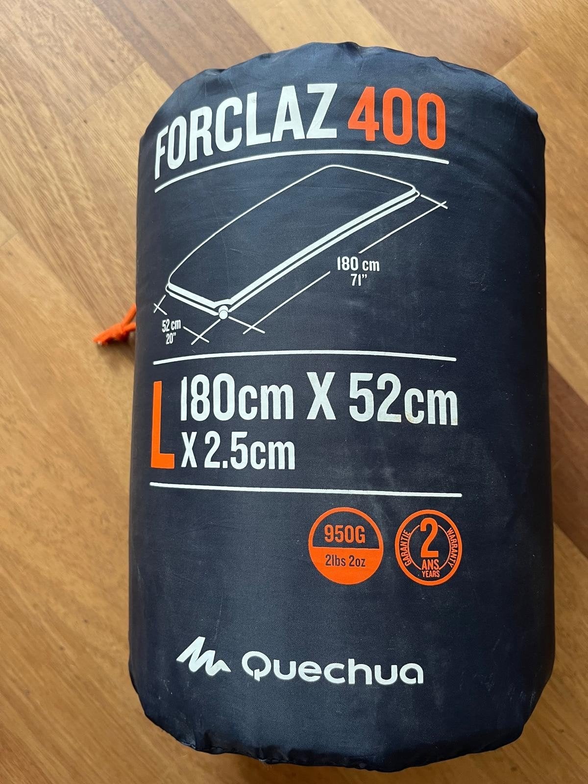 Forclaz 400 Quechua slaapmat 180x52x2.5cm, Ophalen of Verzenden