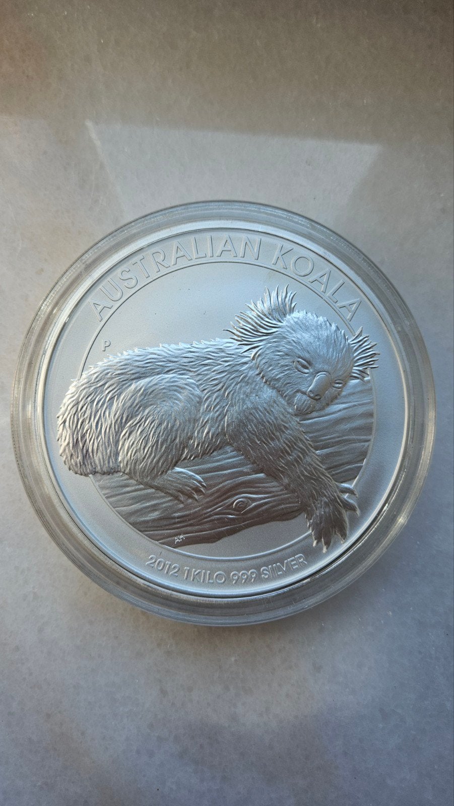 1 kilo koala 2012, Postzegels en Munten, Ophalen of Verzenden, Zilver