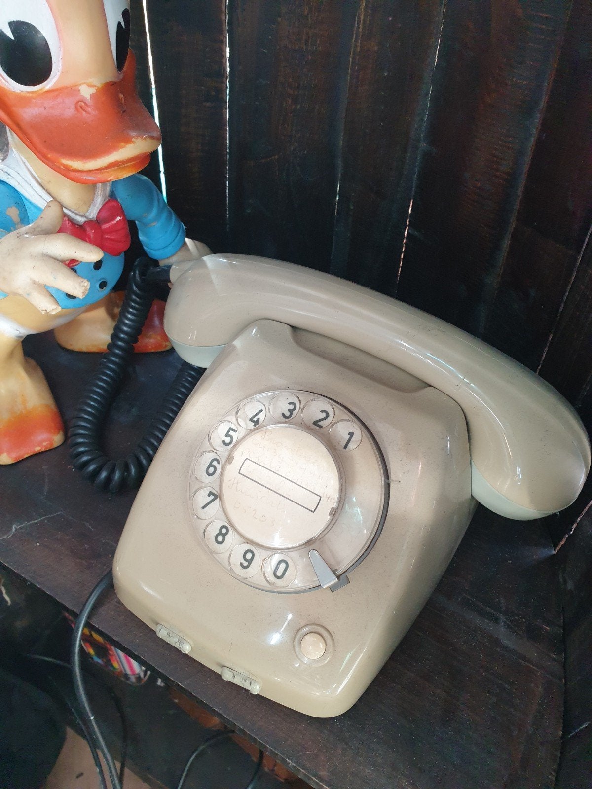 t 65 ptt telefoon met draaischijf, Ophalen of Verzenden, Met draaischijf