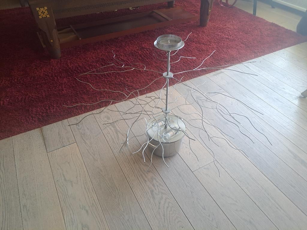 Brand en van Egmond kroonluchter , 110 x55 cm, Ophalen, Gebruikt, Design, Metaal