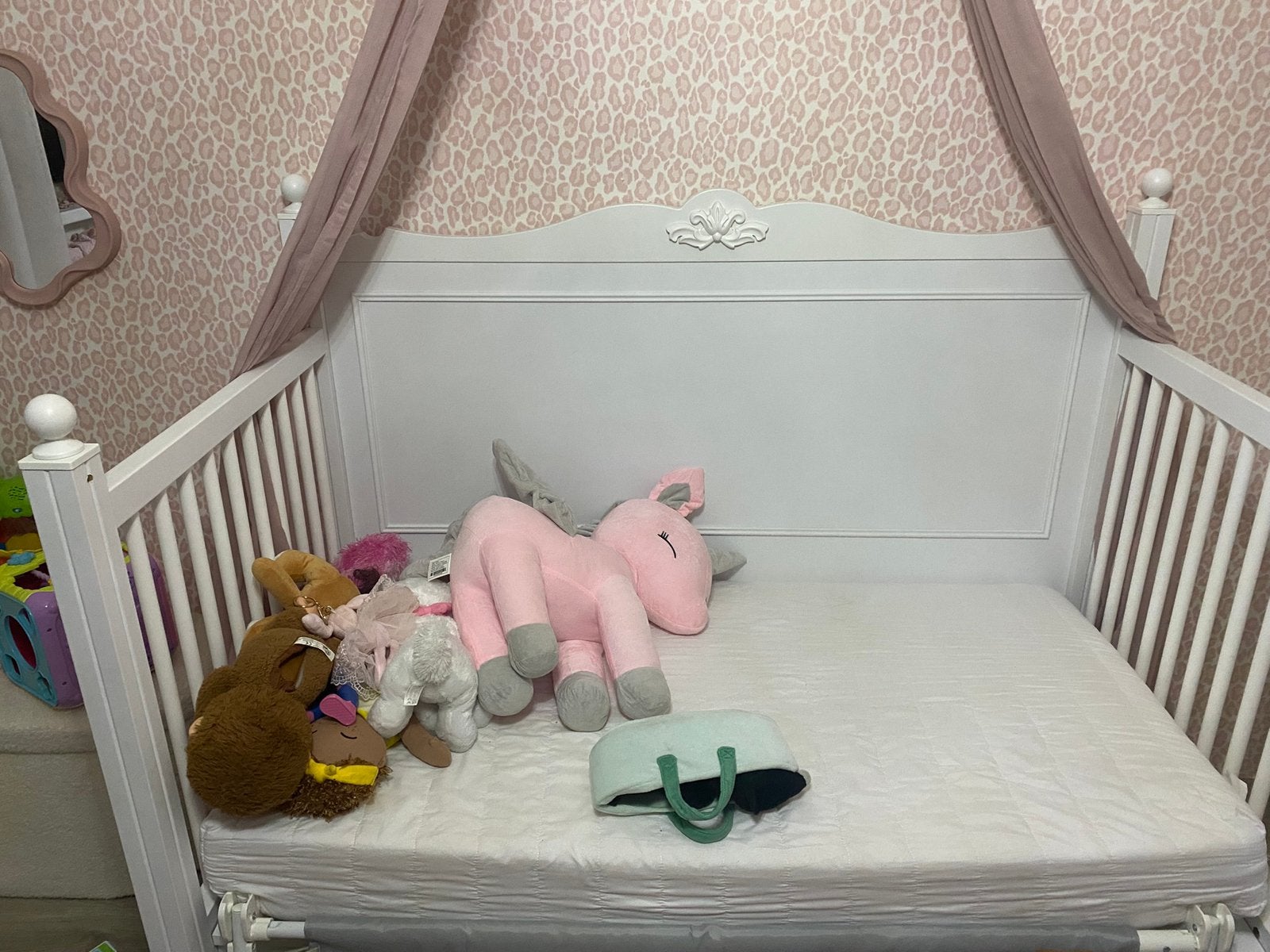 Baby/peuter bed, Ophalen, 70 tot 85 cm, 140 tot 160 cm, Zo goed als nieuw