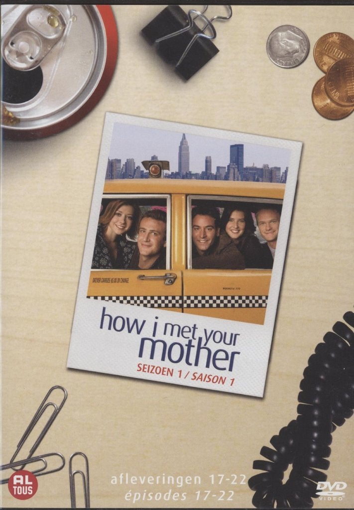 62) How I Met Your Mother, seiz. 1, afl. 17 - 22: met, Cd's en Dvd's, Gebruikt, Seizoen 1, Alle leeftijden, Nederlands
