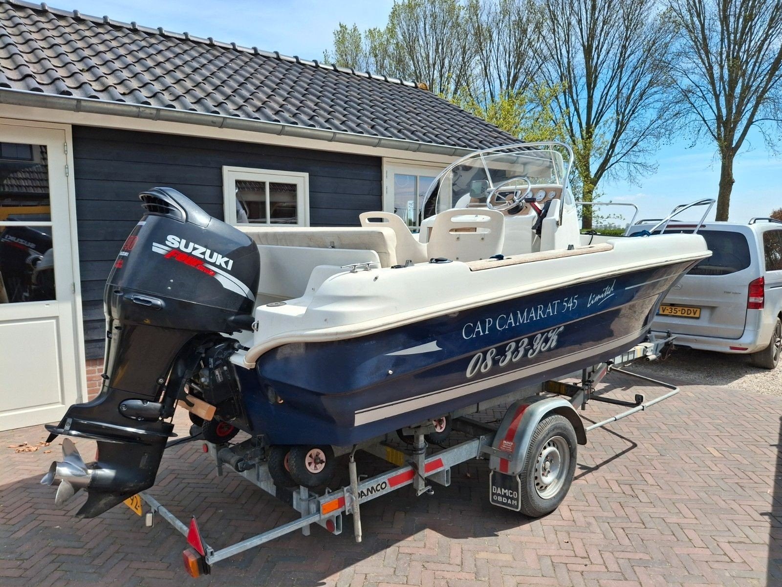 Jeanneau Cap Camarat 5.45 WA – 140 pk Suzuki – Trailer, Jeanneau, Viertaktmotor, 120 tot 200 pk, Ophalen of Verzenden