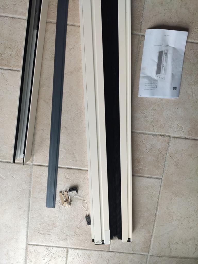 Livn nieuwe plisse hordeur. Maat 96x212 cm., Ophalen, 80 tot 100 cm, Hordeur, Nieuw