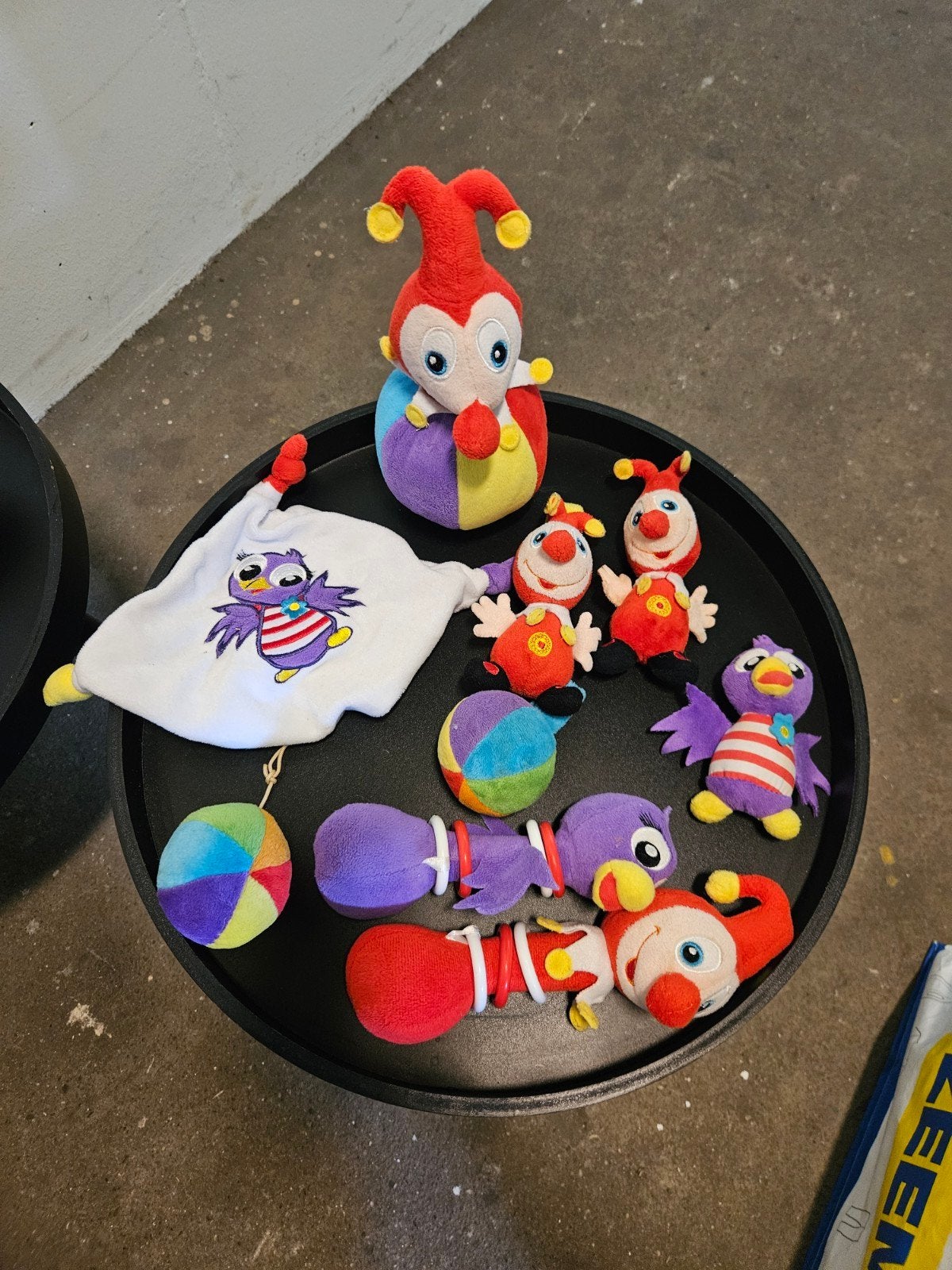 Jokie en Jet knuffels en rammelaars, Gebruikt, Overige merken, Met geluid, Overige karakters