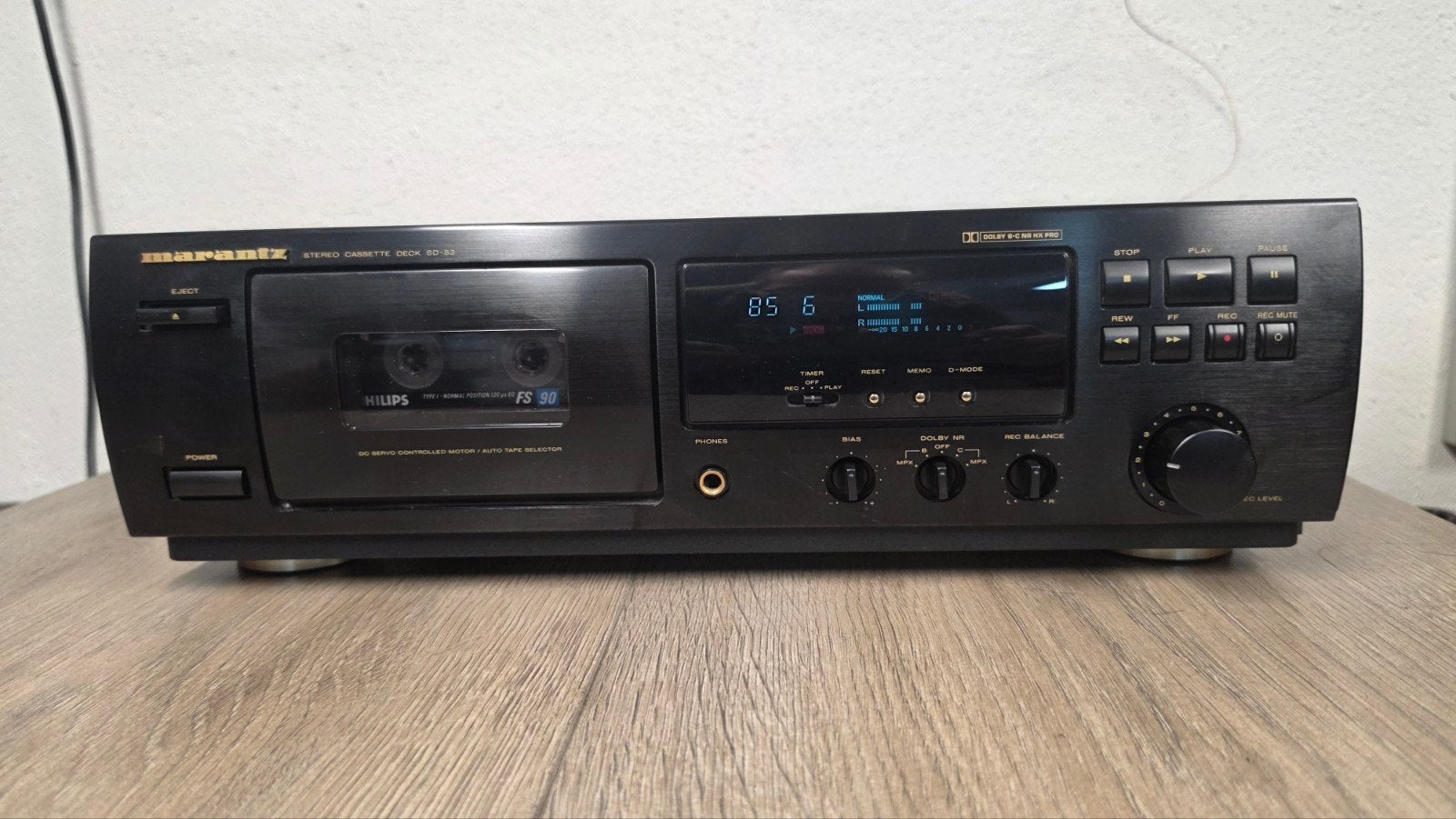 Marantz SD-53 HX-Pro Cassette Deck, Marantz, Marantz, Tape counter, Info@marantz.co.jp