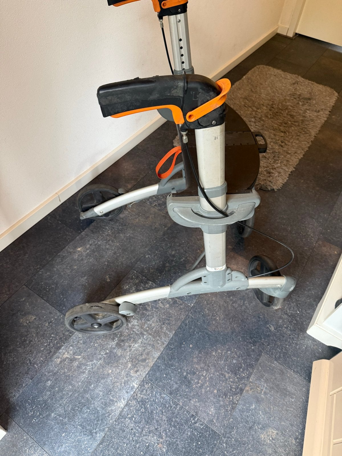 Rollator buiten, Ophalen, Opvouwbaar, Gebruikt