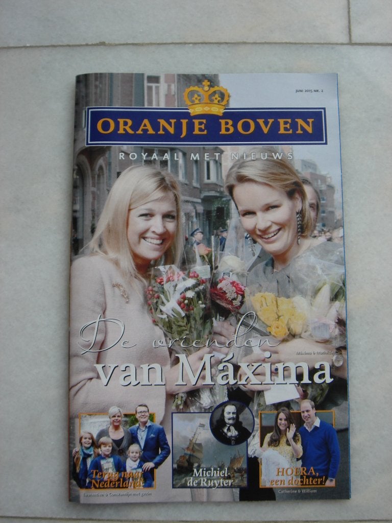 Oranje Boven Juni 2015 nr. 2 Tijdschrift, Verzamelen, Ophalen of Verzenden, Nieuw, Tijdschrift of Boek