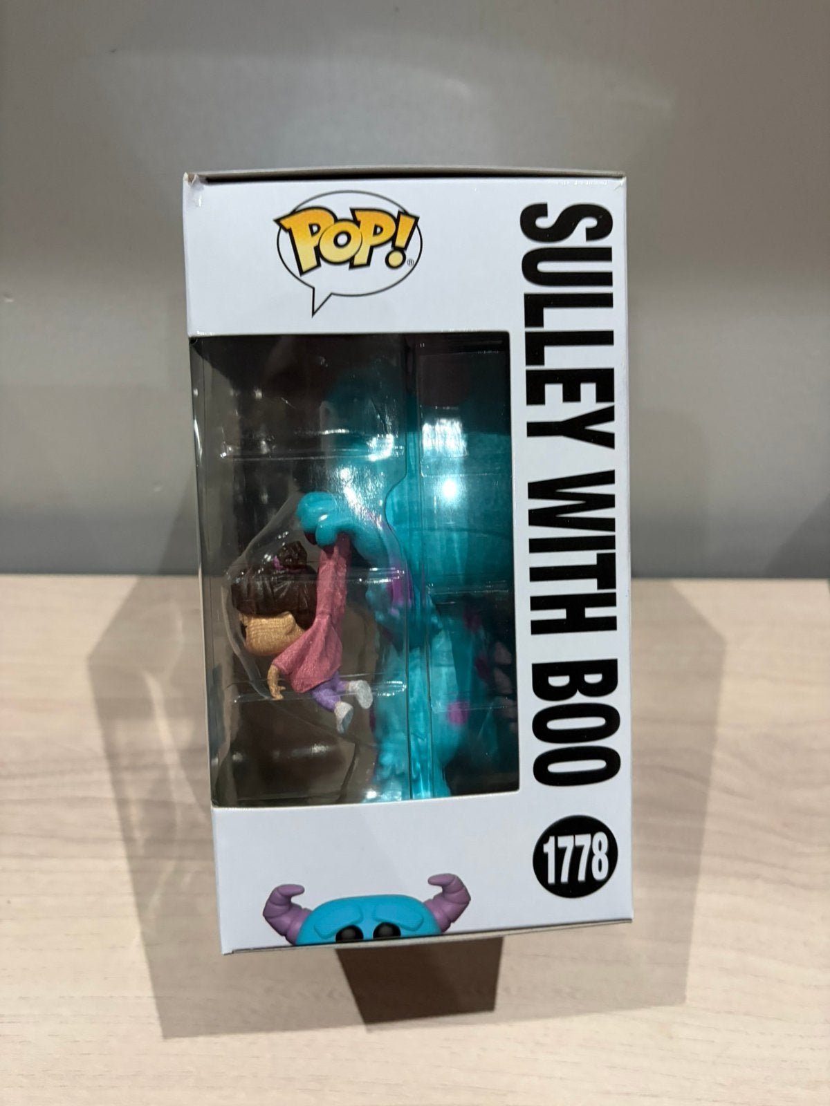 Sulley with Boo #1778 Funko Pop! Disney Monsters Inc. Vinyl, Funko Europe, Ophalen of Verzenden, Zo goed als nieuw, 4th floor, 1 Queen Caroline St, London W6 9YN, Verenigd Koninkrijk