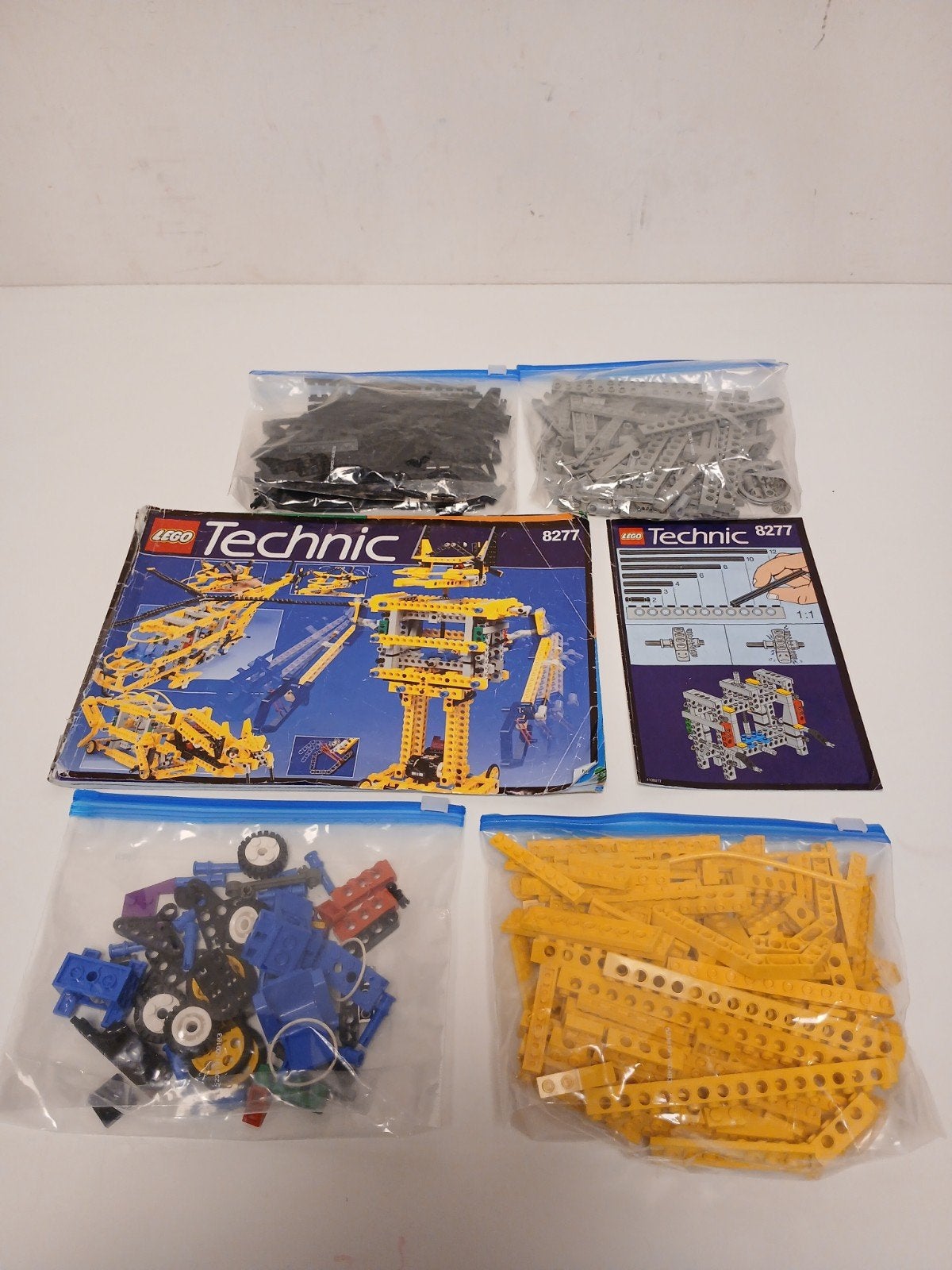 Vintage lego 8277 giant model set met manuals, Ophalen of Verzenden