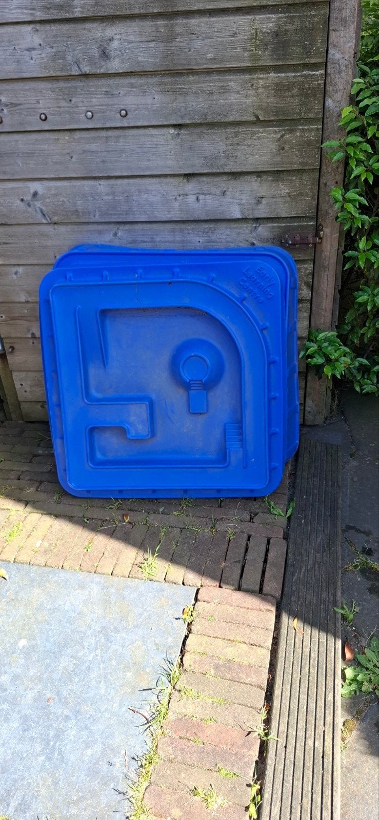 Zandbak waterbaan blauw, Kinderen en Baby's, Speelgoed | Buiten | Zandbakken, Ophalen, Gebruikt