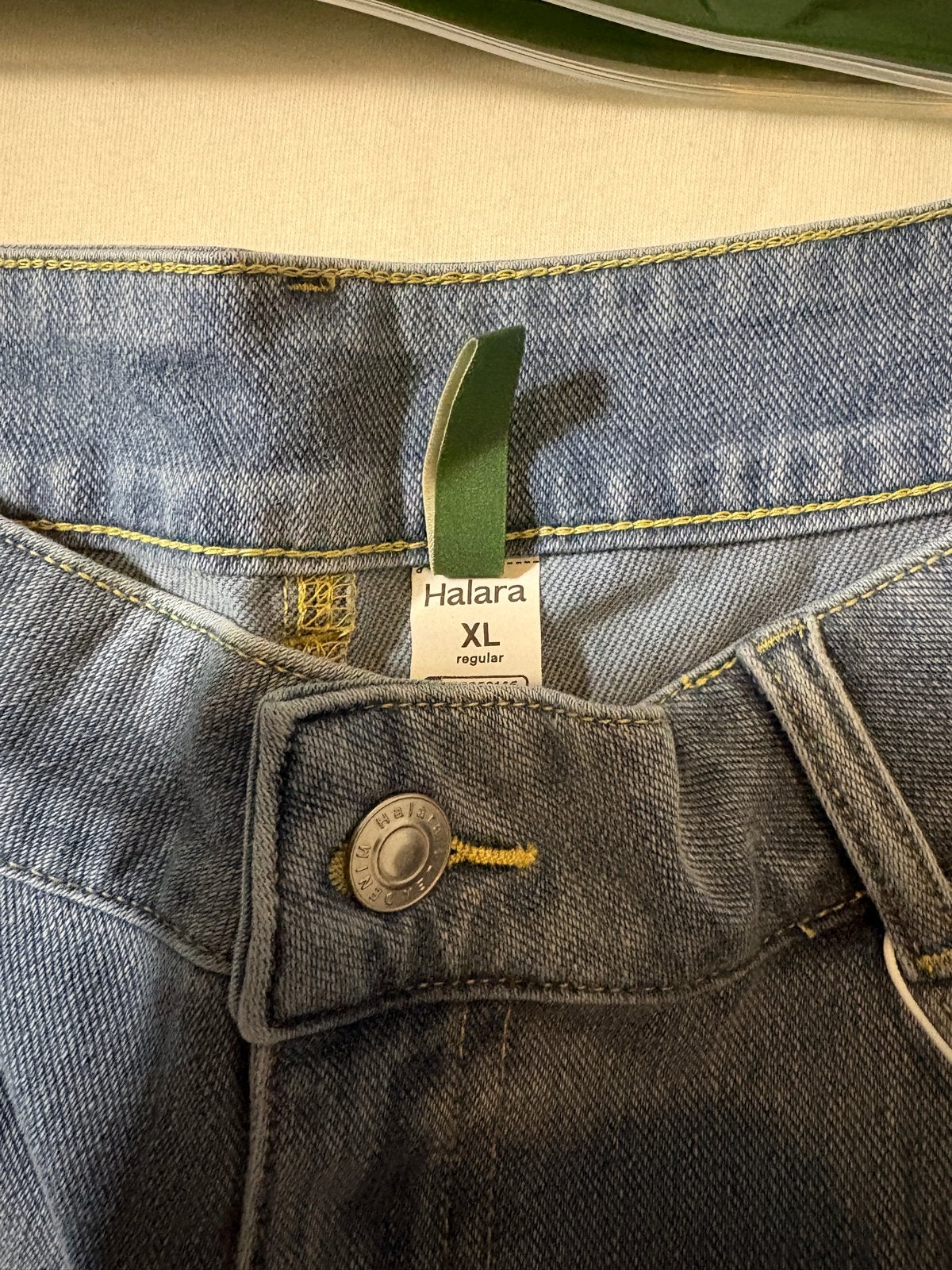 Halara Flex Denim Shorts - Nieuw met kaartjes, Kort, Blauw, Maat 46/48 (XL) of groter, Nieuw