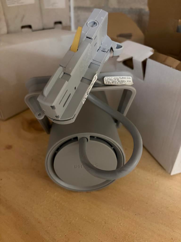 14x Philips GSA  3C/Dali track LED spot, Ophalen, Nieuw, Plafondspot of Wandspot