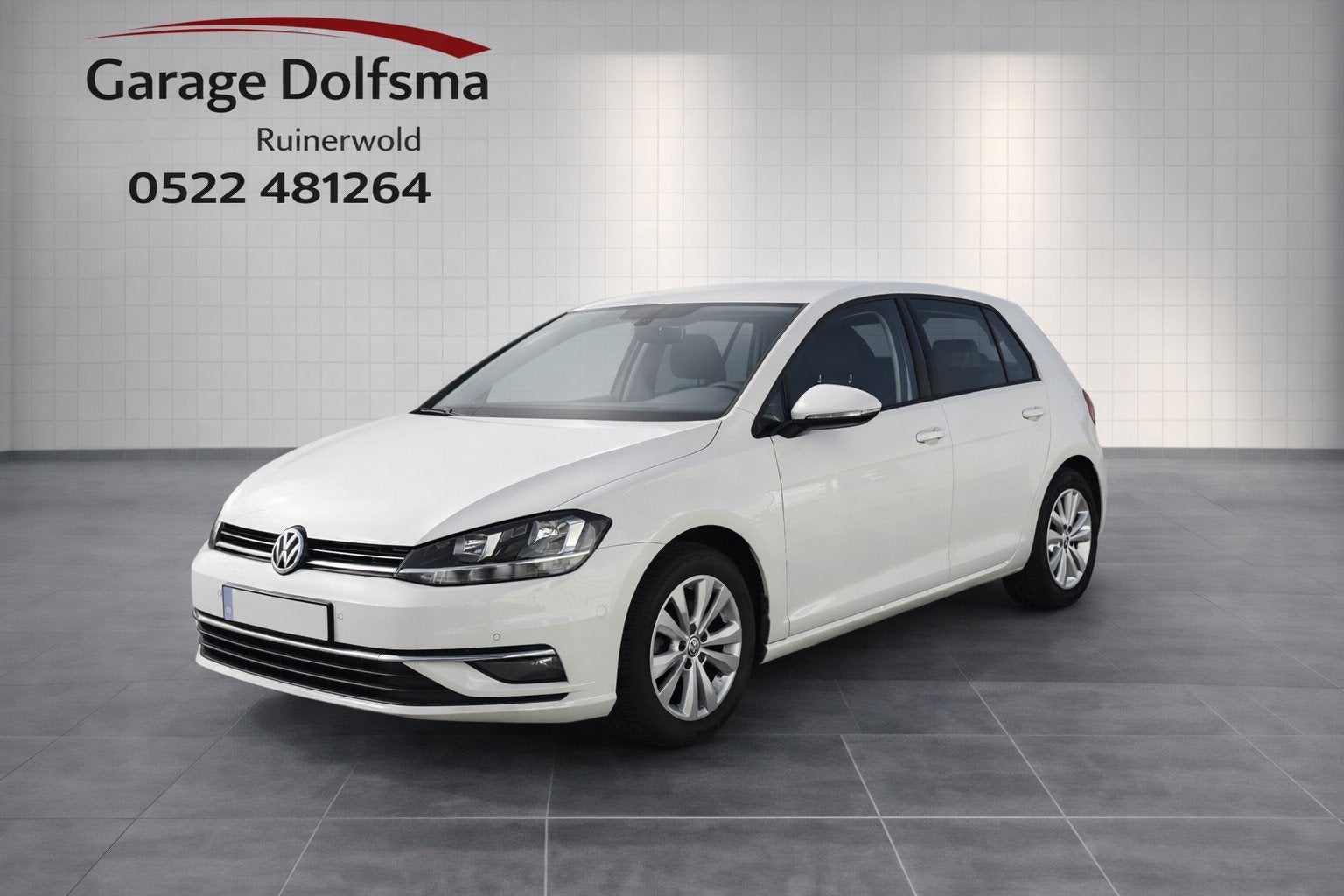 Volkswagen Golf 1.0 TSI Comfortline Business-NAVI-PDC-STOELV, Auto's, Stof, Wit, Origineel Nederlands, Bedrijf
