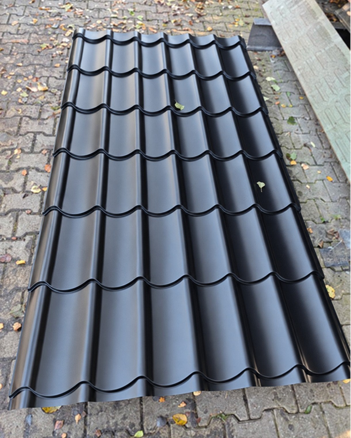 Dakpanplaten mat zwart - diverse lengtes, Dkw, Zwart, Dkw, Nieuw