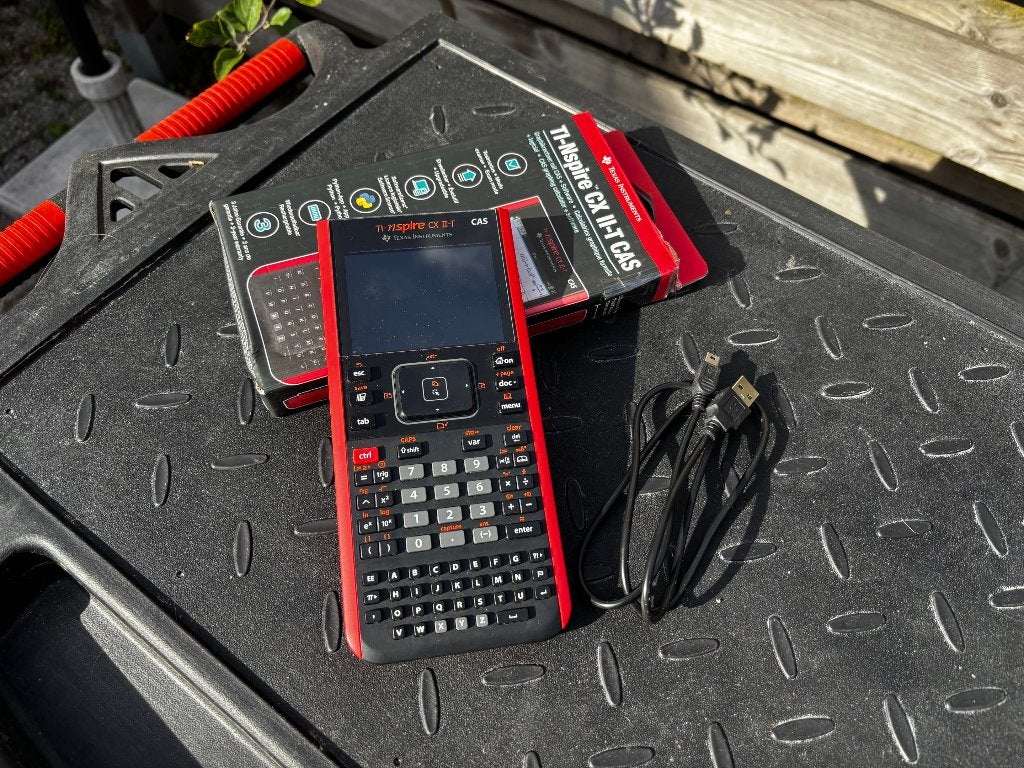 TI-Nspire CC II-T CAS rekenmachine, Ophalen of Verzenden, Grafische rekenmachine, Nieuw