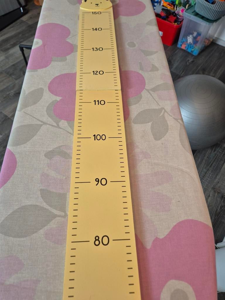 Groeimeter met beertje - meet de groei van je kind!, Ophalen of Verzenden, Gebruikt