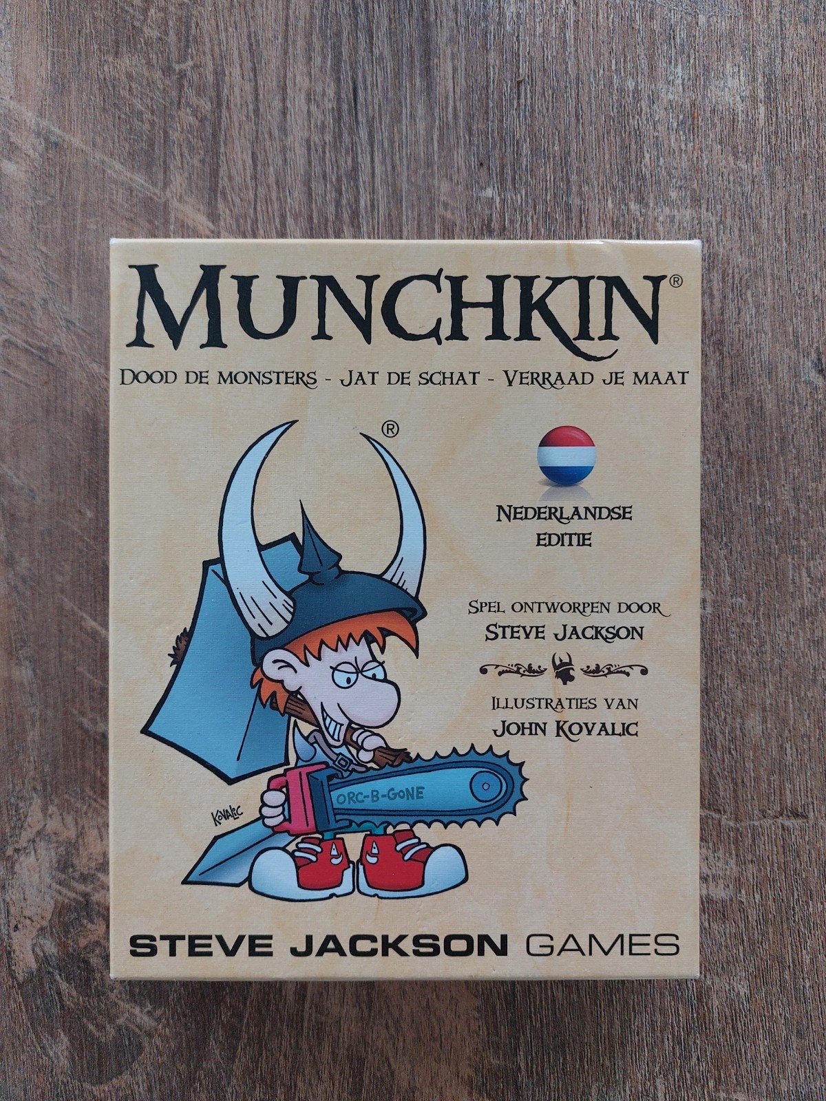 Kaartspel Munchkin, Ophalen, Zo goed als nieuw, Steve Jackson Games