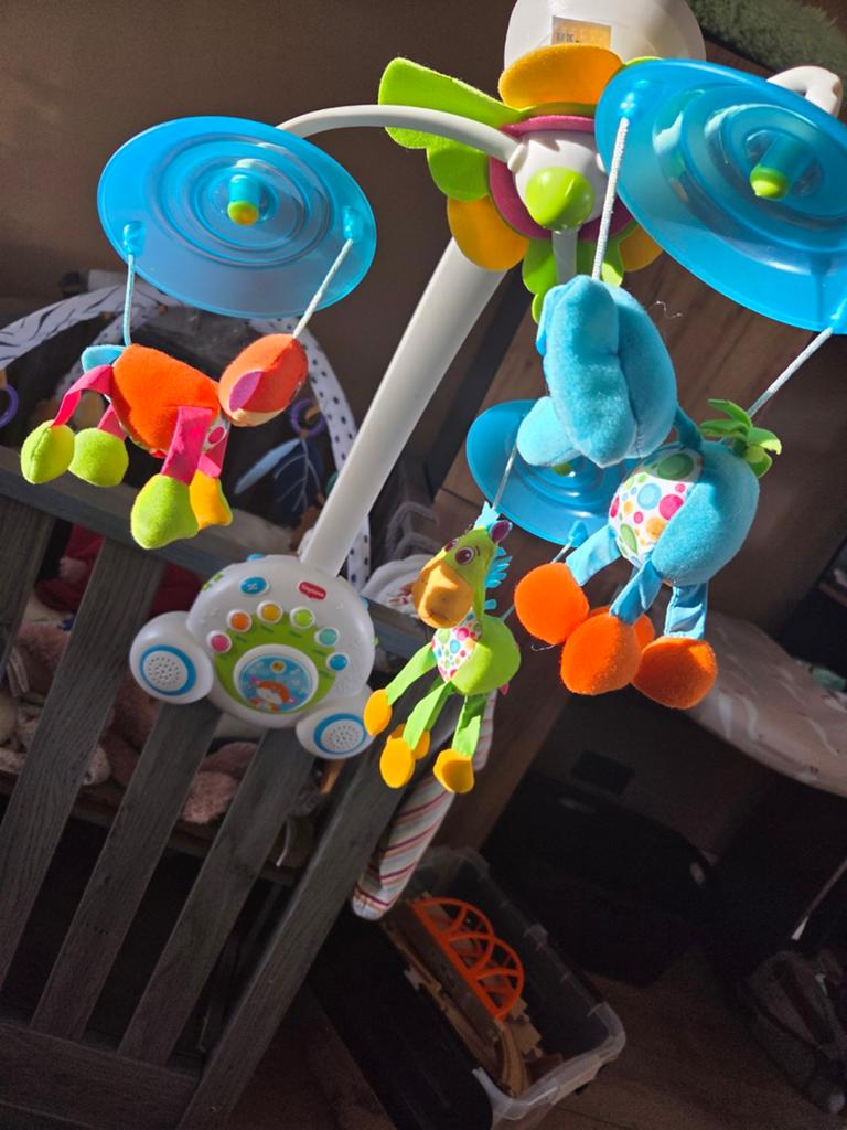 Tiny love baby mobiel, Ophalen of Verzenden, Zo goed als nieuw, Mobiel, Met licht