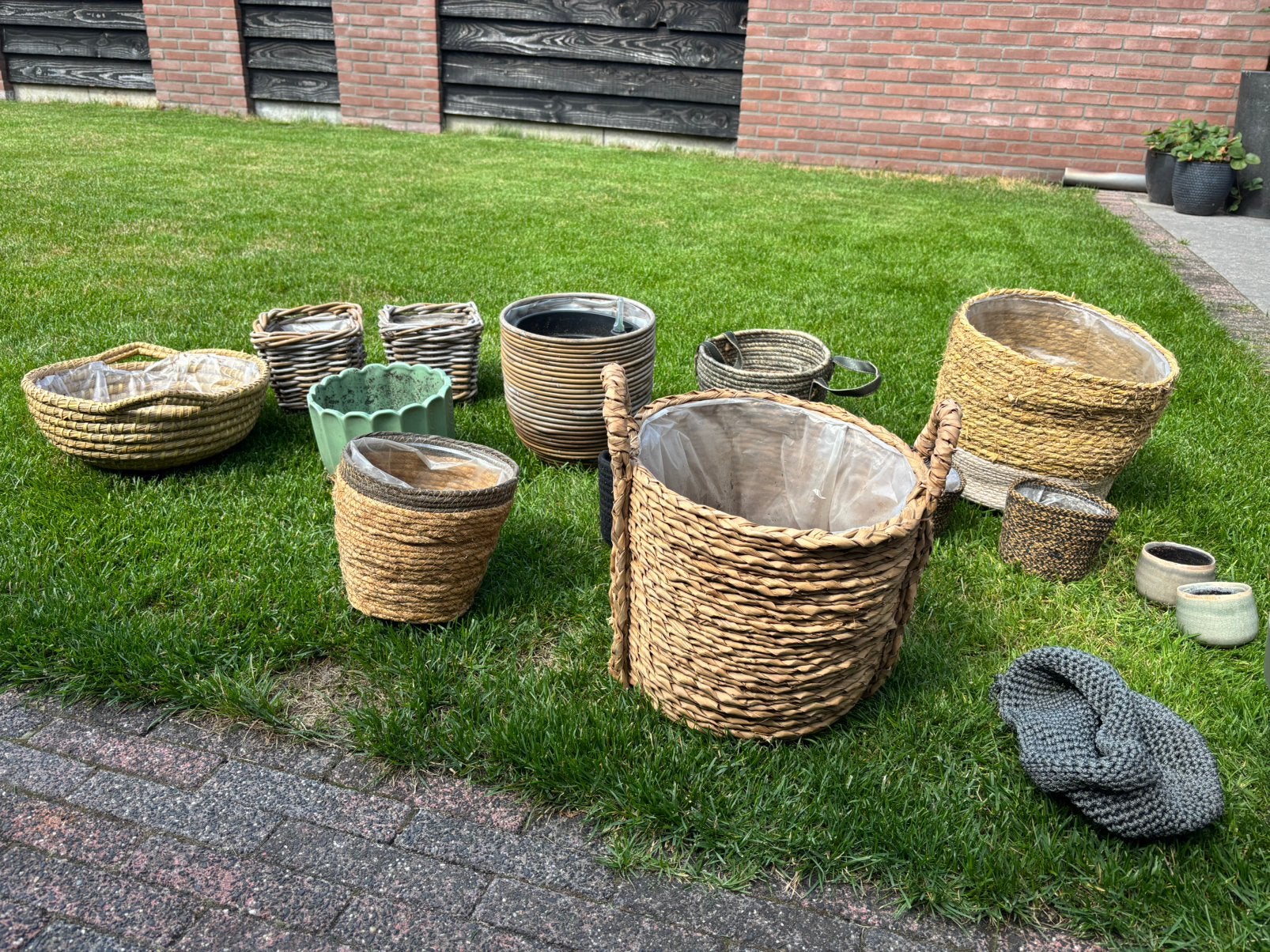 Planten potten, Ophalen, Gebruikt, Rond, Minder dan 30 cm