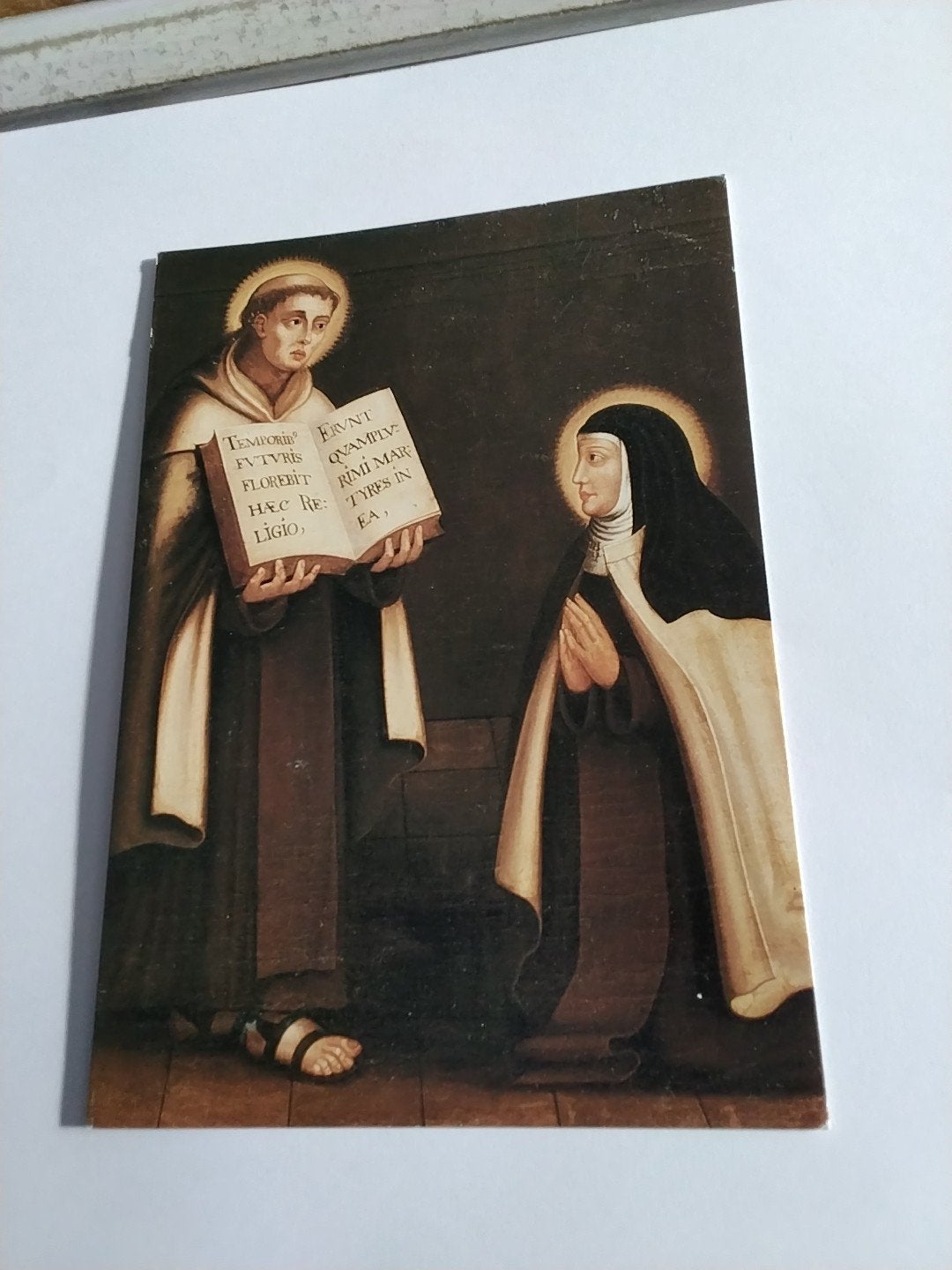 Oude Ansichtkaart: Teresa en haar Orde - Karmel Brussel, Ophalen of Verzenden, 1940 tot 1960, Gelopen, Politiek en Historie