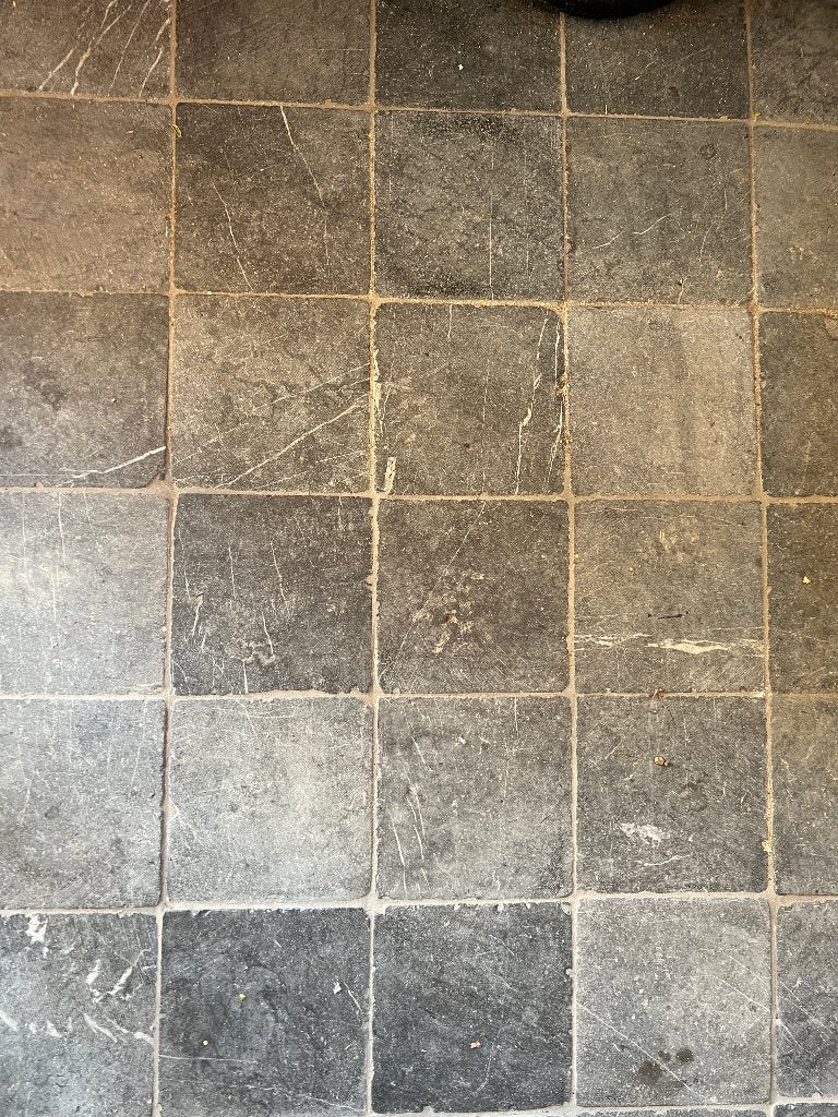 Belgisch hardsteen tegels 206 stuks 20x20x2cm is 8,24m², Ophalen, Hardsteen, 60 cm of meer, 5 tot 10 m²
