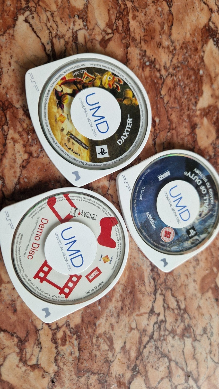 PSP Games: Call of Duty, Daxter + Demo Disc & Houder, Ophalen of Verzenden