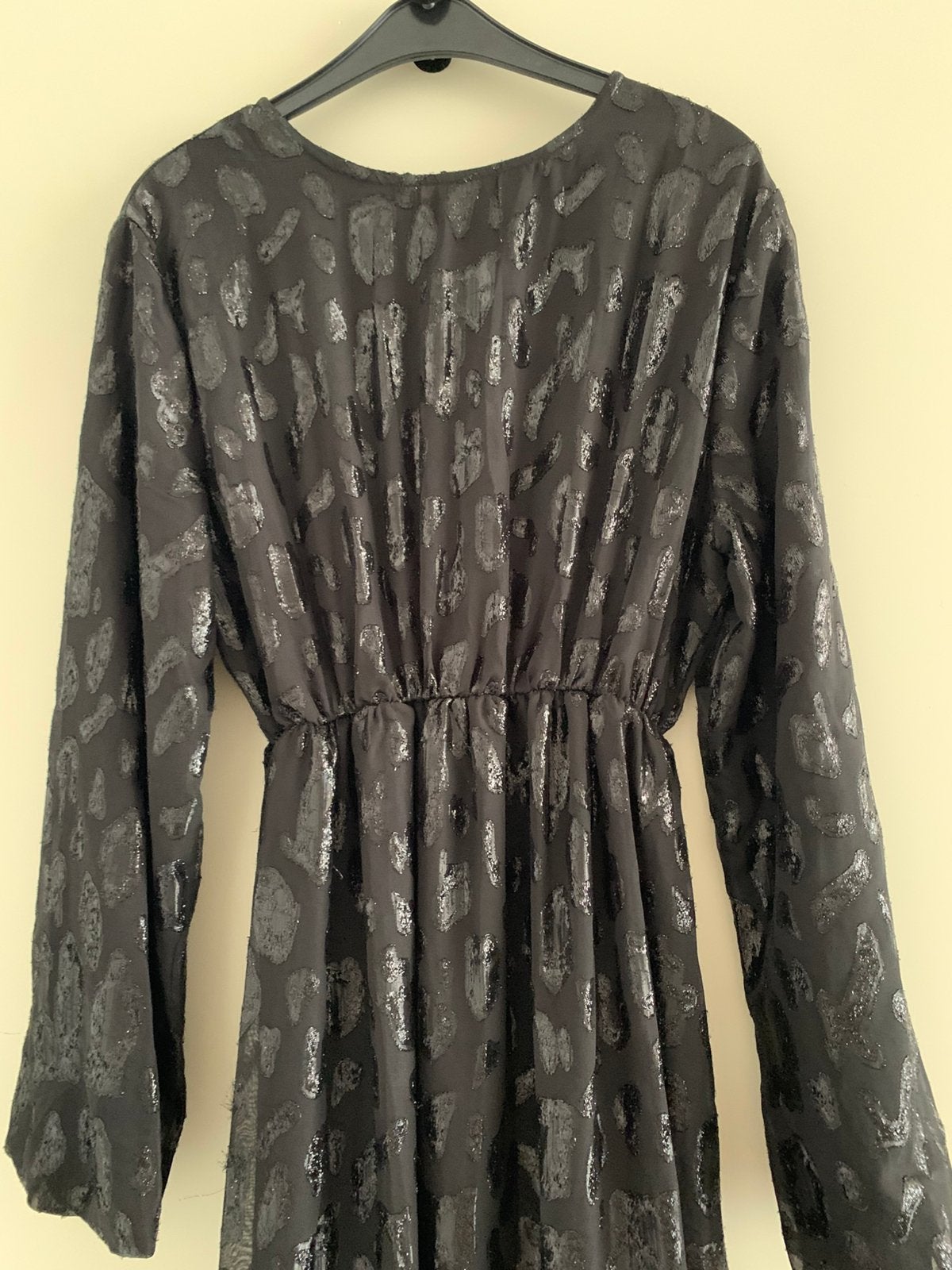 Gelegenheidsjurk, Zwart, Maat 46/48 (XL) of groter, Ophalen of Verzenden, Zo goed als nieuw