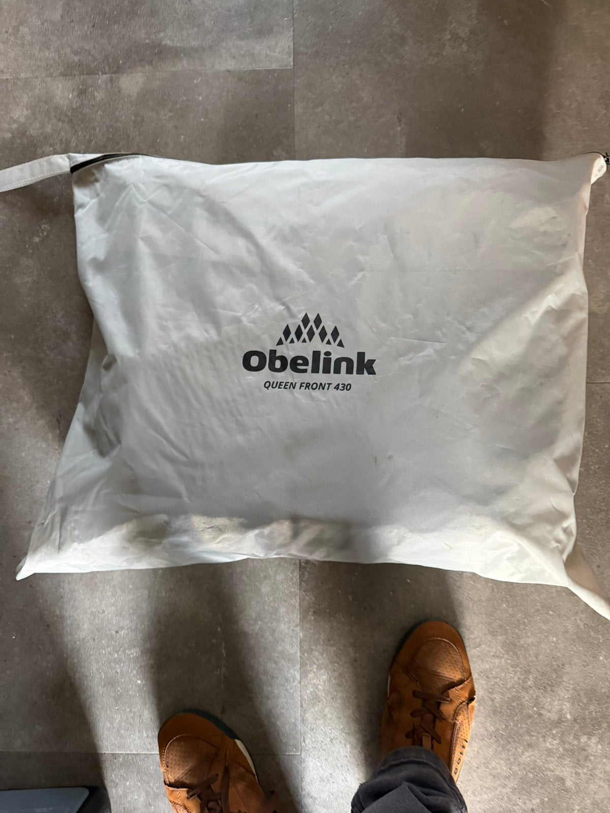 Obelink queen luifel voorwand, Ophalen of Verzenden, Zo goed als nieuw