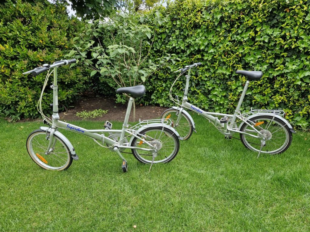 Twee aluminium Dahon vouwfietsen 20 inch, Fietsen en Brommers, Fietsen | Vouwfietsen, Ophalen, 20 inch of meer, Gebruikt, Versnellingen
