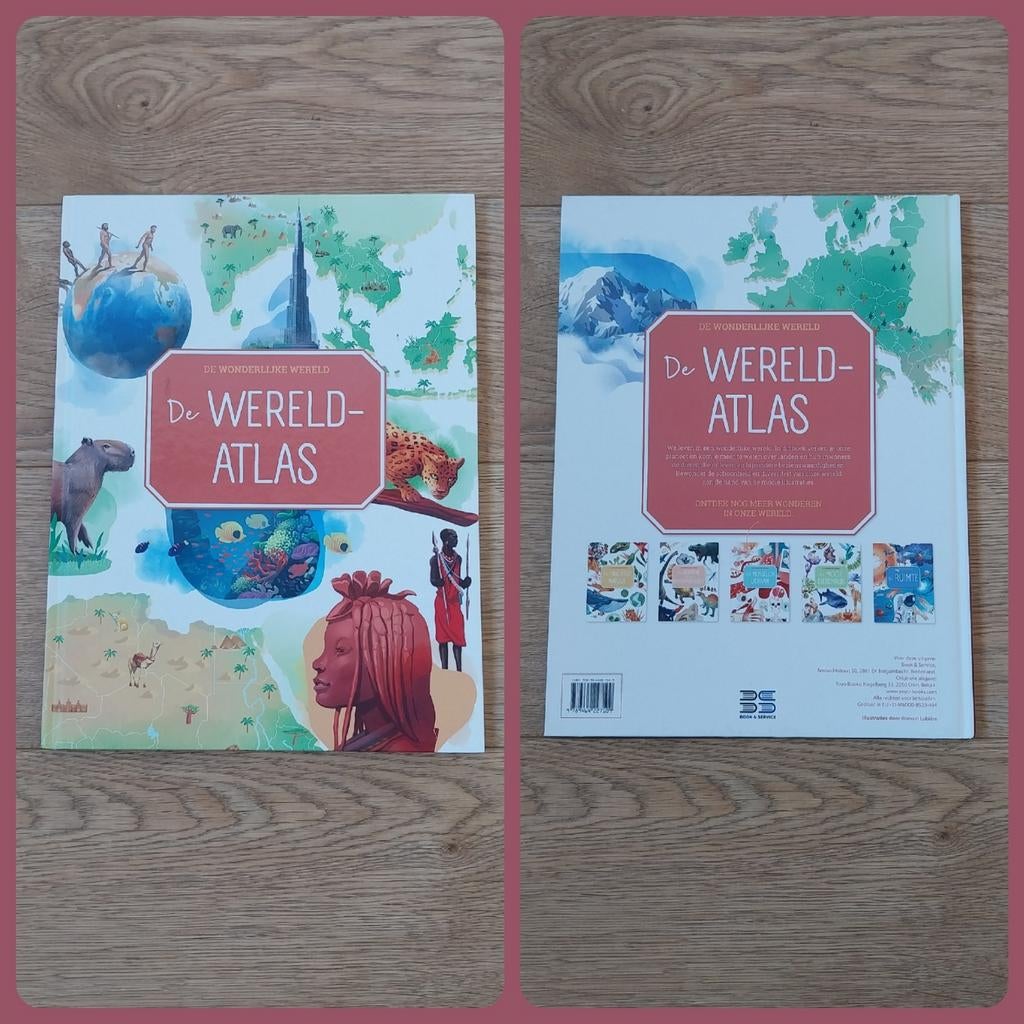 De  wereld atlas, De wonderlijke wereld, Ophalen of Verzenden, Zo goed als nieuw, Non-fictie