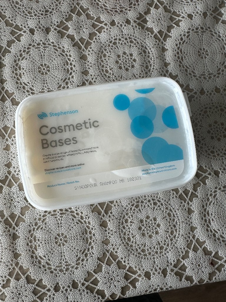 Gietzeep voor shampoo bar,  1 kilo, Ophalen of Verzenden, Zo goed als nieuw