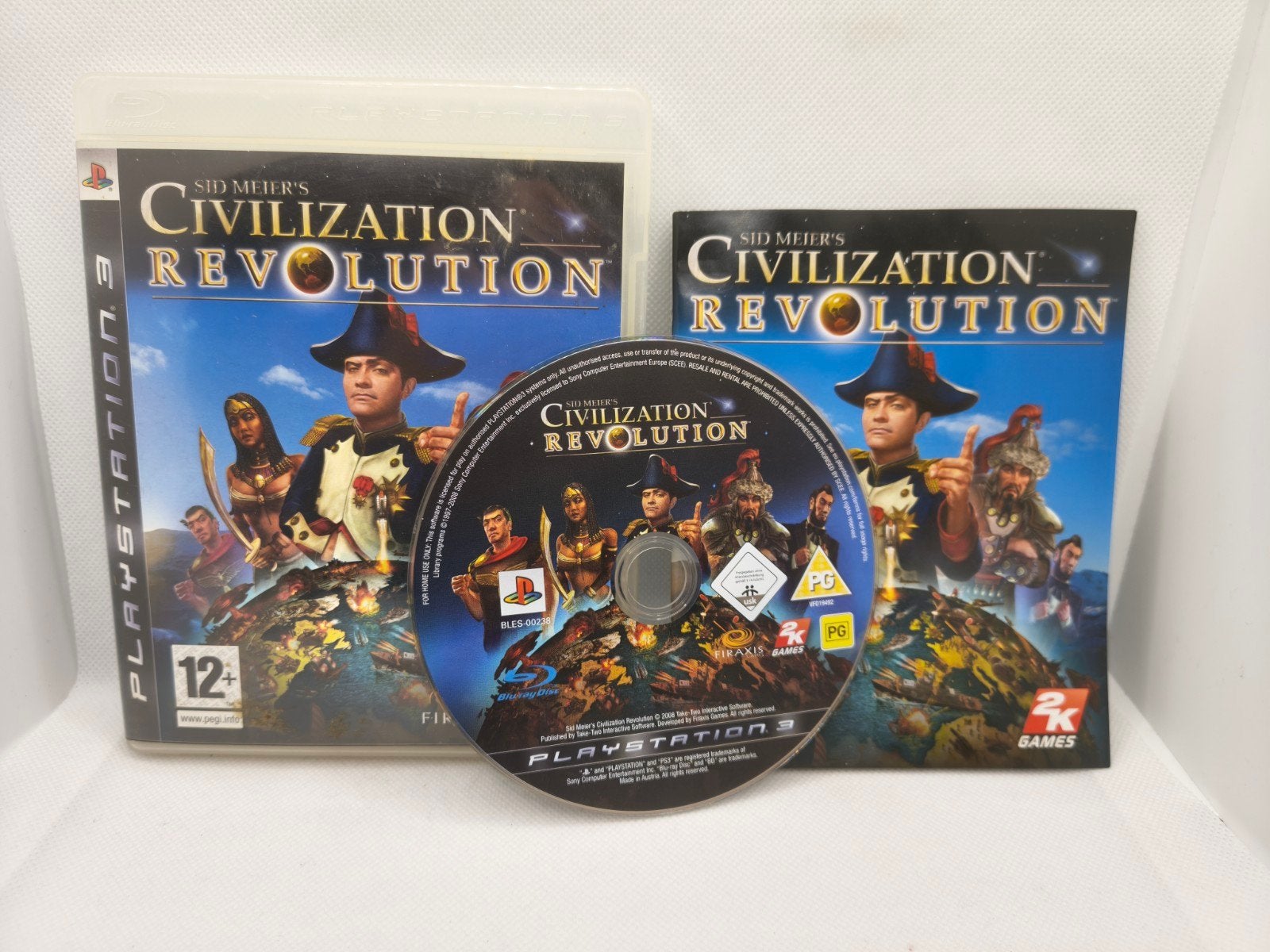 Sid meiers civilization Revolution Playstation 3 game, 3 spelers of meer, Ophalen of Verzenden, Zo goed als nieuw, Vanaf 3 jaar