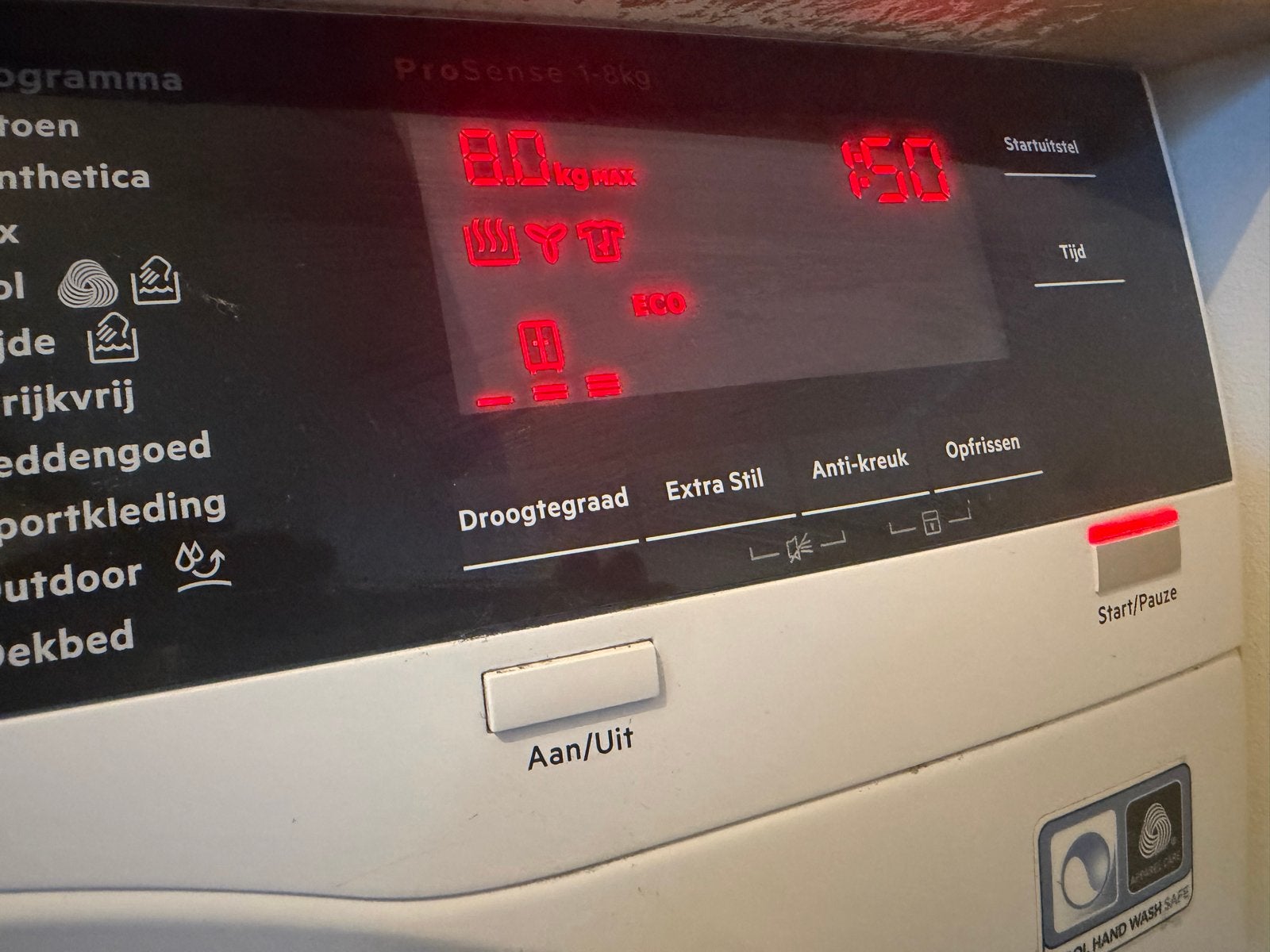 Foto 6 van AEG Lavatherm 8000 Series AbsoluteCare System Droger