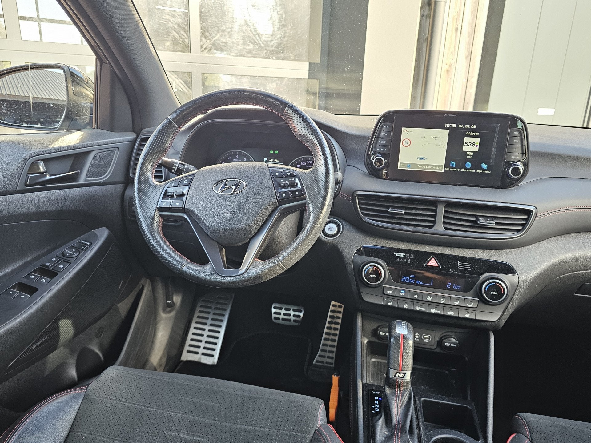 Hyundai Tucson 1.6 T-GDI 4WD Premium N-Line | Automaat | LED, Auto's, Automaat, Gebruikt, 4 cilinders, Met garantie (alle)