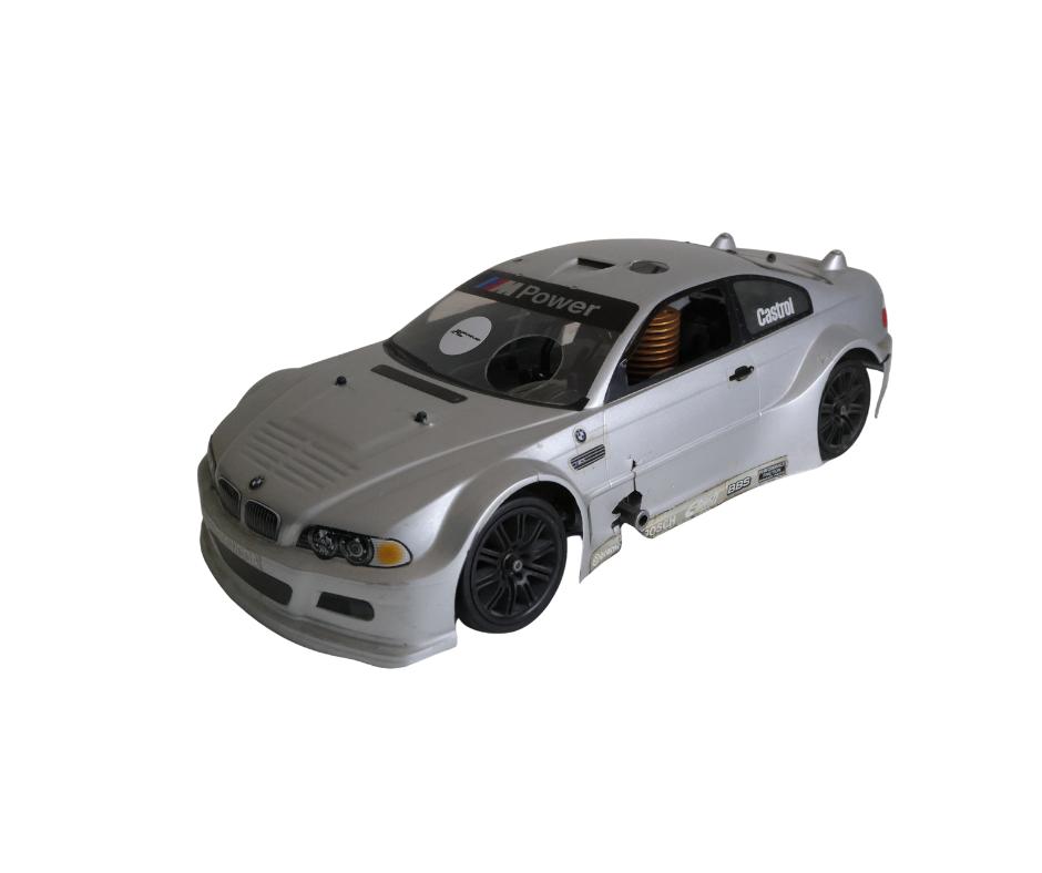 Kyosho Alpha BMW 3 serie 1/10 nitro rc auto, Gebruikt, Ophalen of Verzenden, Schaal 1:10, Auto onroad
