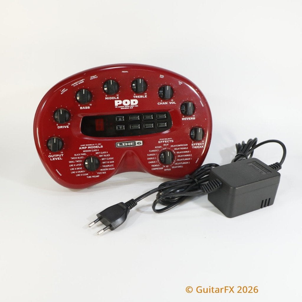 Line 6 POD 2.0 multi effect (incl. power supply), Volume, Gebruikt, -, -