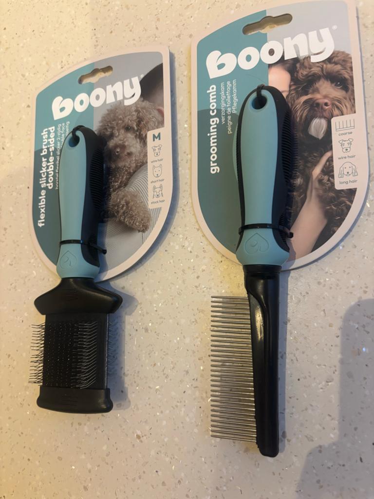 Honden borstel en kam doodle cobberdog, Ophalen, Nieuw