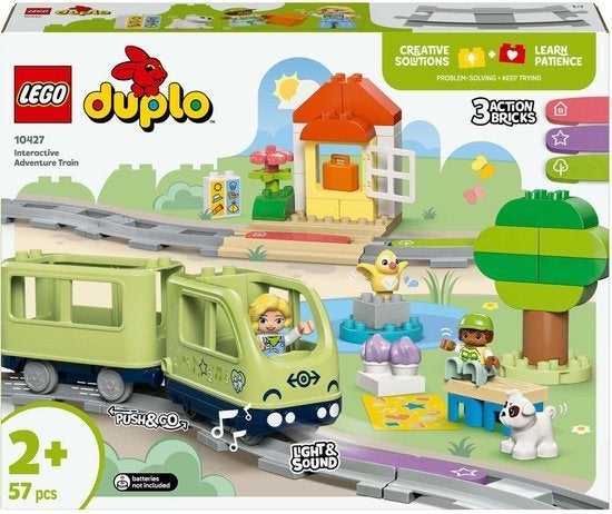 LEGO DUPLO - Interactieve avonturentrein - 10427, Info@lego.com, Compleet, Overige thema's, Nieuw