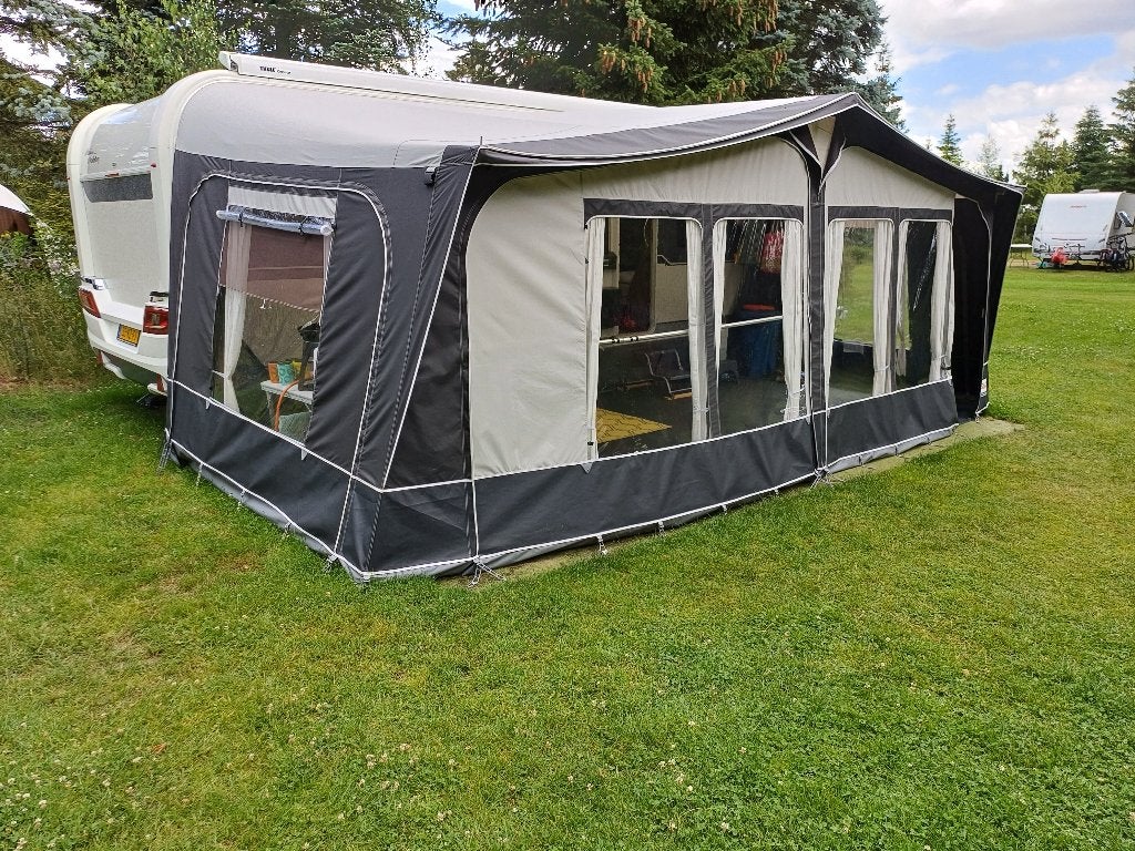Voortent Dorema Sydney XL 270 Antraciet maat 14, Ophalen, Zo goed als nieuw, Ten Cate All Season 240g/m2, Dorema