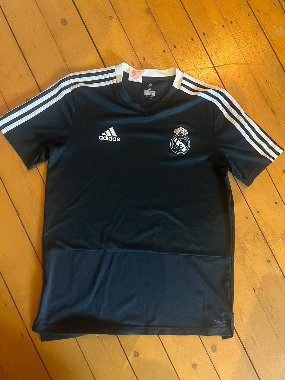 Real Madrid trainingsshirt 2018/2019, Blauw, Ophalen of Verzenden, Zo goed als nieuw, Voetbal