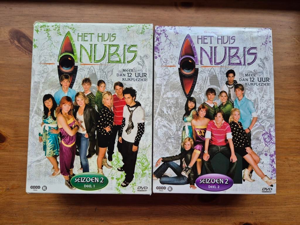 Het huis Anubis seizoen 2 DVD boxen, Cd's en Dvd's, Dvd's | Tv en Series, Ophalen of Verzenden